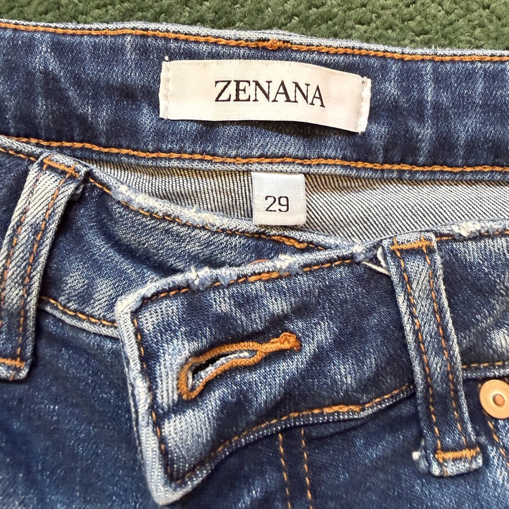 Zenana Cropped Jeans Size 29 - Picture 3 of 4